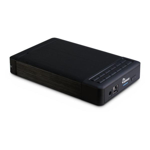 Festplatten Geh&auml;use 3.5 Zoll USB 3.0 mit AES 256 Bit Datenverschl&uuml;sselung