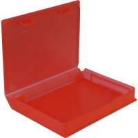 HDD-Schutzboxen 2,5&quot; Transportbox f&uuml;r Festplatten / SSD rot