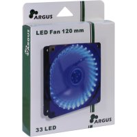 Fan Argus L-12025 BL, 120mm LED, Blue