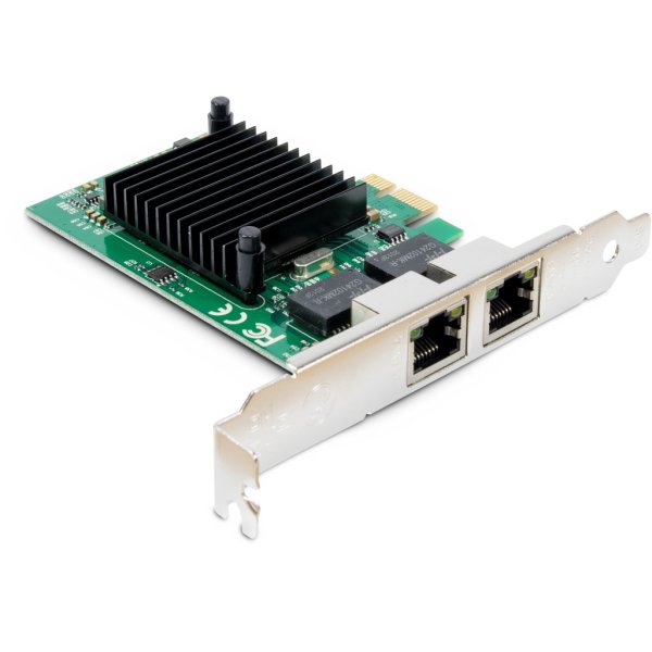Argus PCIe x1 Dual Gigabit Adapter ST-7239